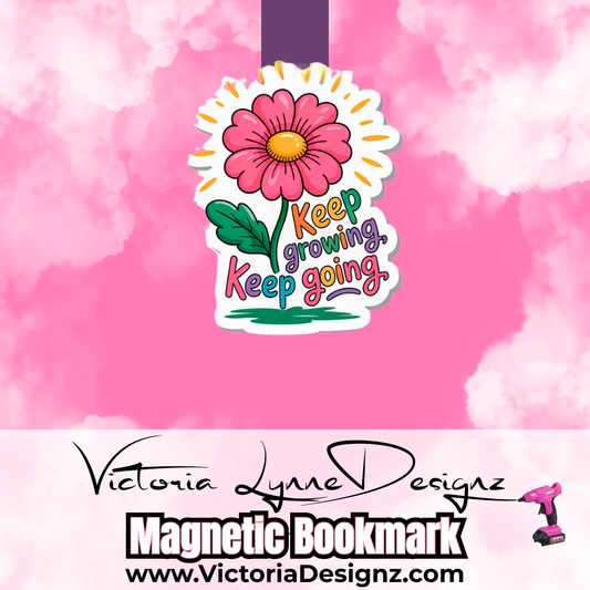 Keep Growing Bookmark