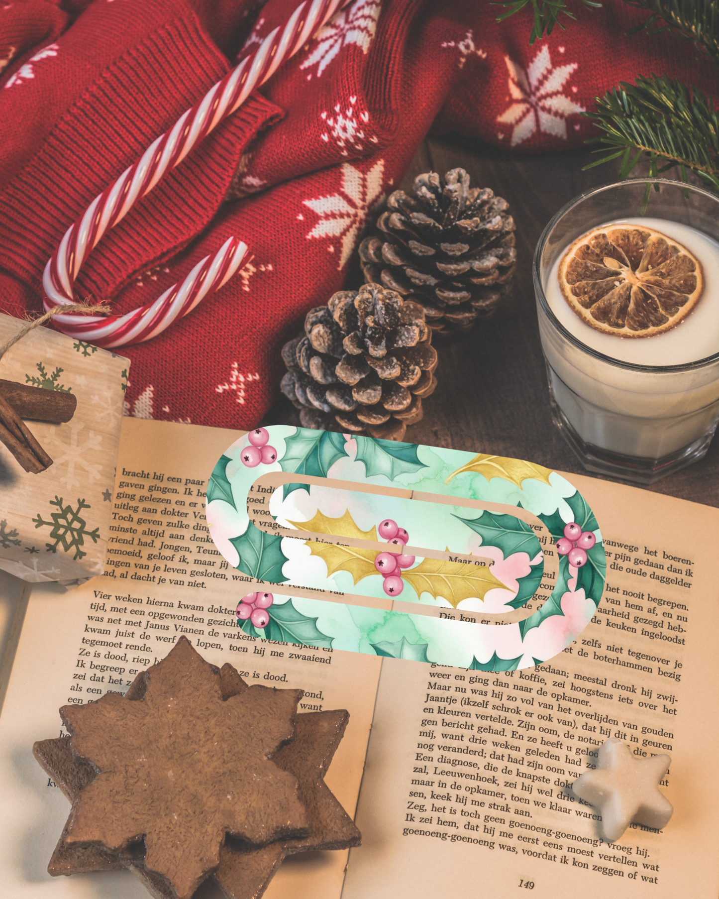 Frosty Pastel Jumbo Paper Clip