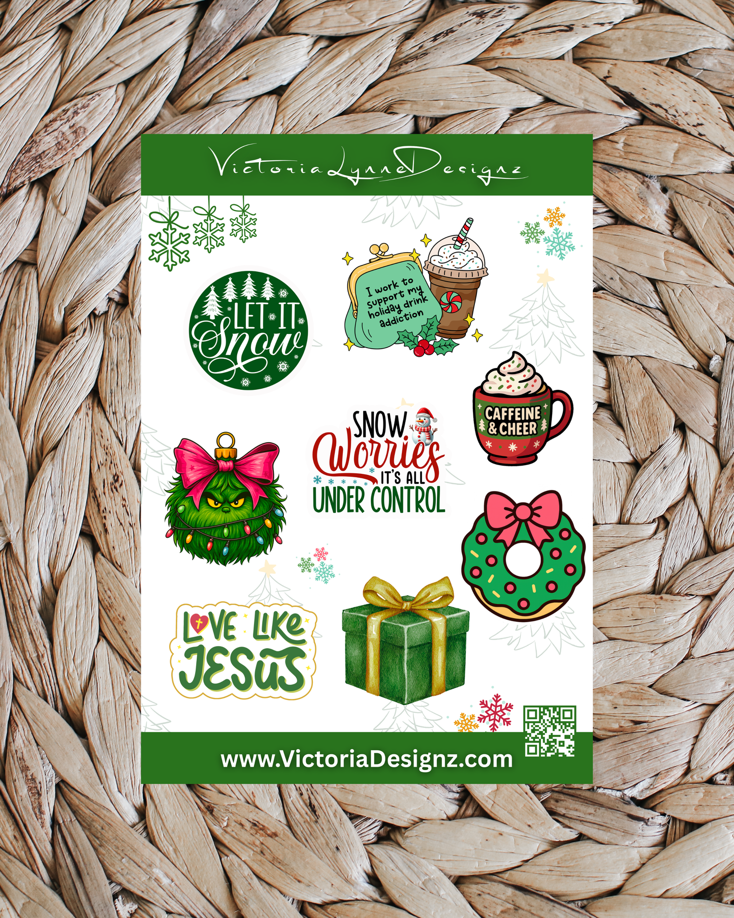 Evergreen Sticker Sheet