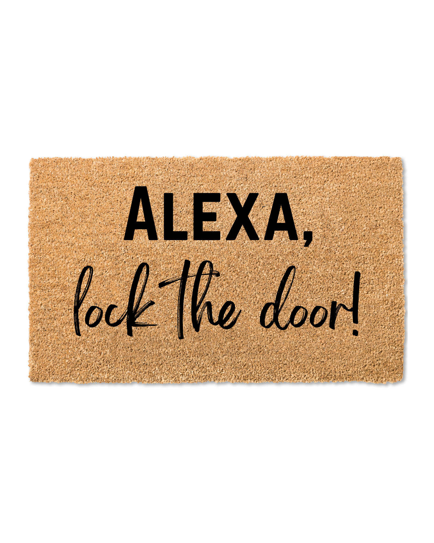 Alexa, lock the door!