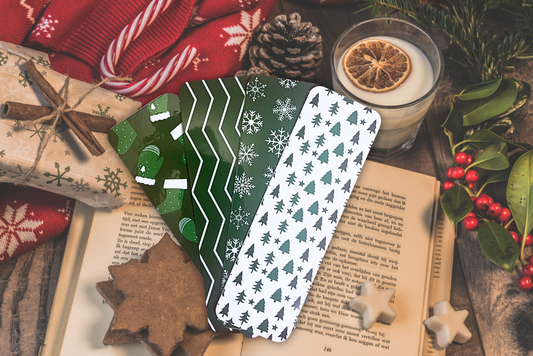 Evergreen Bookmark Set