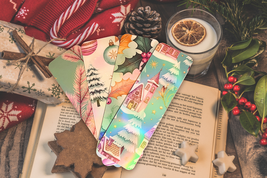 Frosty Pastel Bookmark Set
