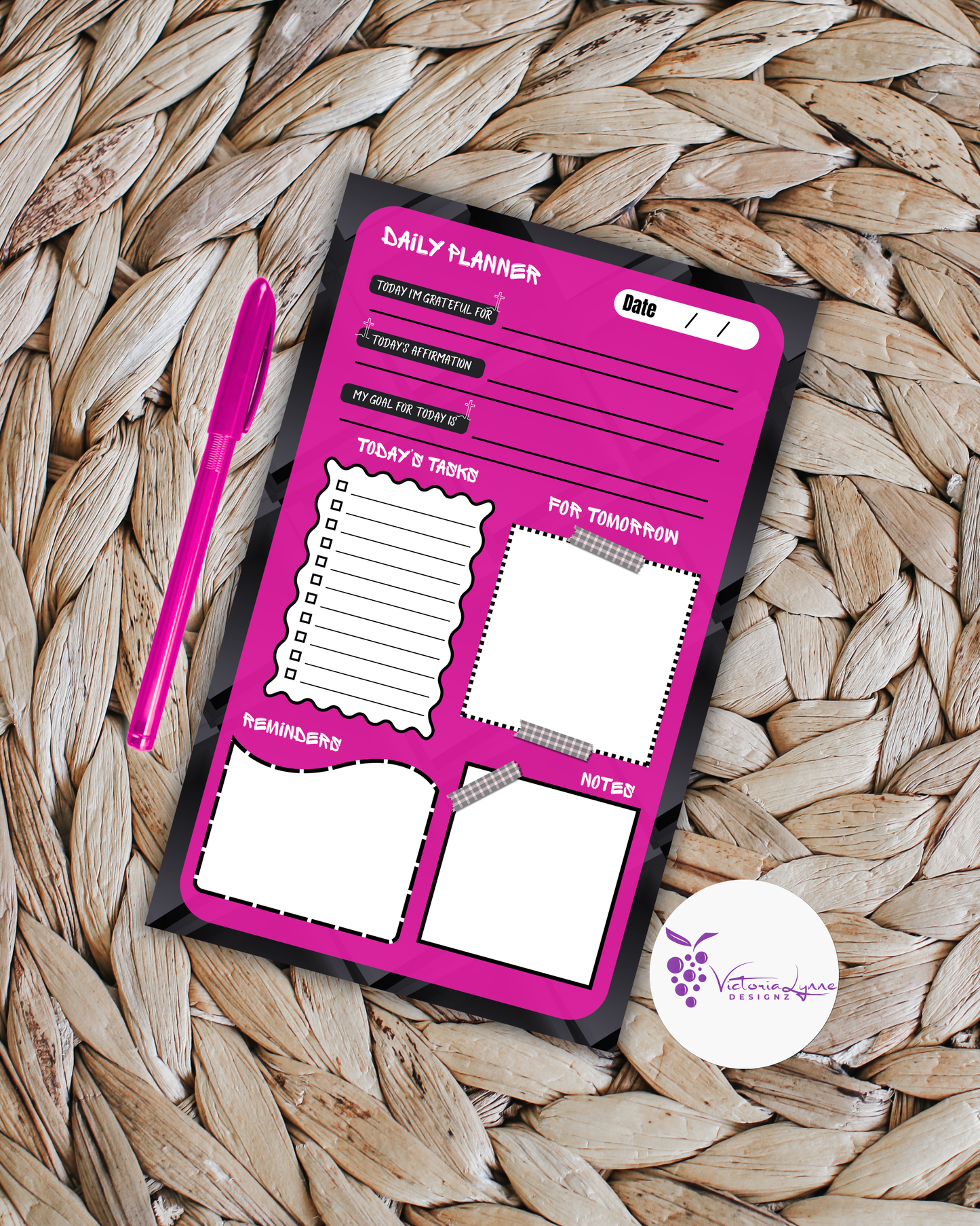 The EmpowerHER Daily Planner