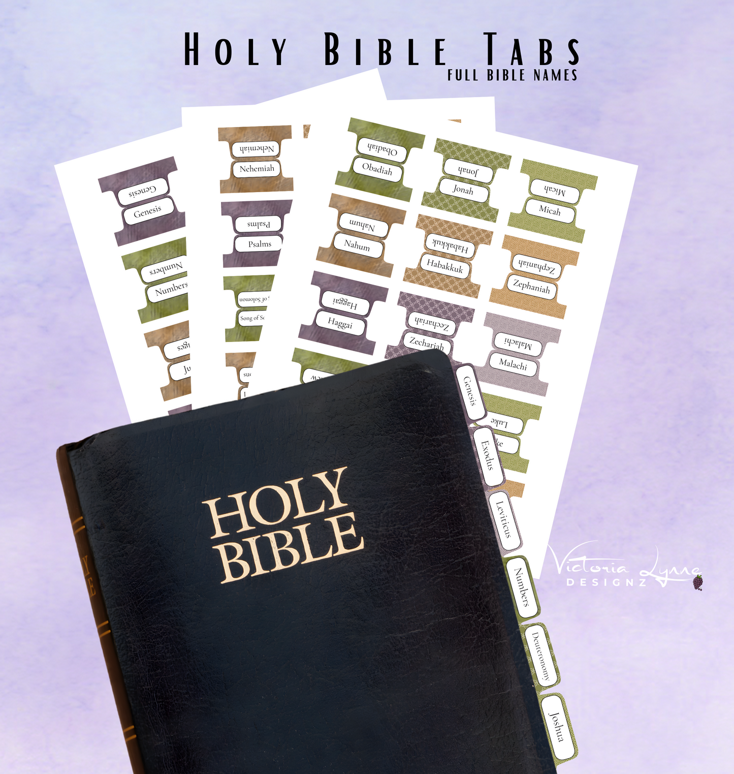 Bear Fruit Bible Tabs